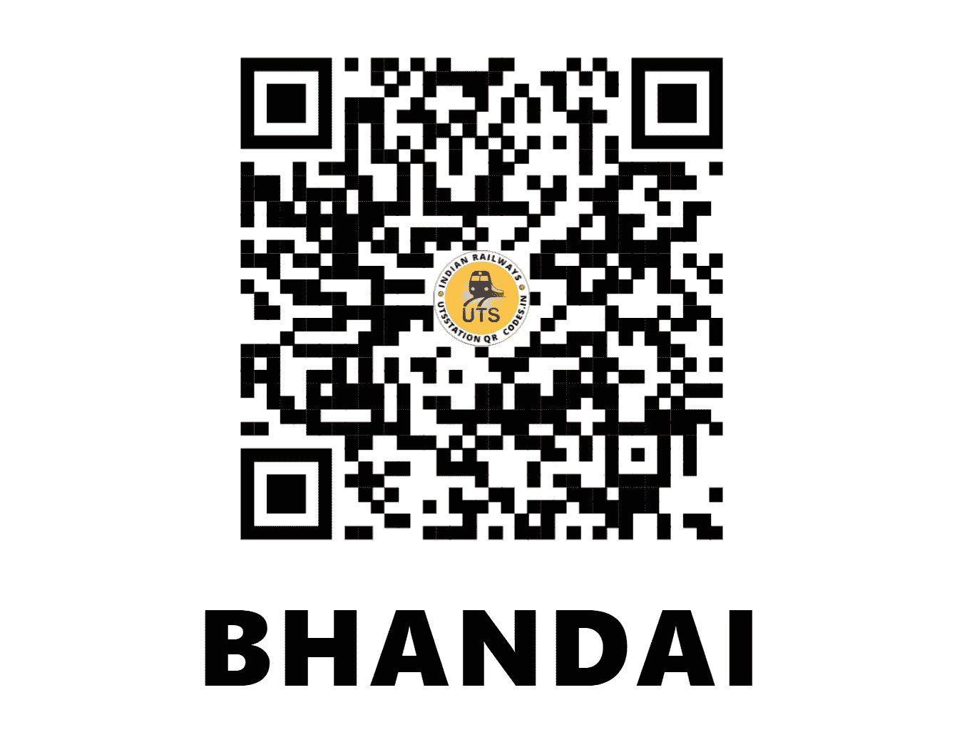 UTS QR Code for BHANDAI - BHA (NC - UTTAR PRADESH)